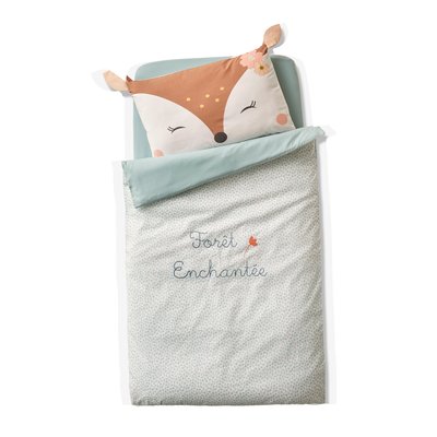 Housse de couette FORET ENCHANTEE Oeko-Tex® VERTBAUDET