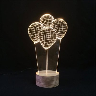 Lampe en verre ballons 3D, Bulbing STUDIO CHEHA 