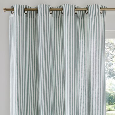 Rideau coton/lin oeillets , Cottage LA REDOUTE INTERIEURS