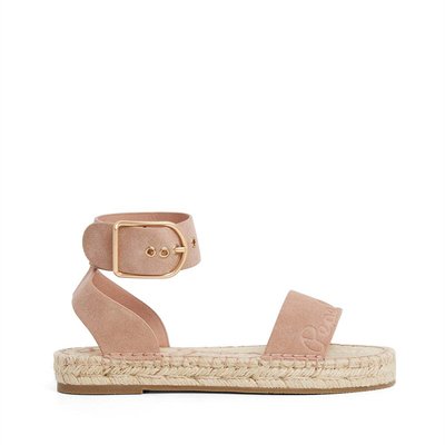 Sandales En Jute Avec Détails En Daim PEPE JEANS