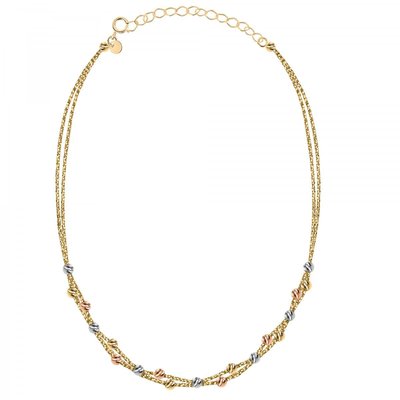 Collier en or jaune 750 PIANETI BLUESPIRIT