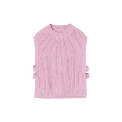 Pull fantaisie sans manche DENIM FABRIC VERTBAUDET