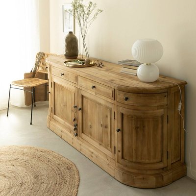 Buffet en bois recyclé 180 cm  GARANCE MADE IN MEUBLES 