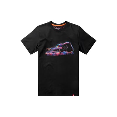 T-shirt graphique guitare néon JOE BROWNS