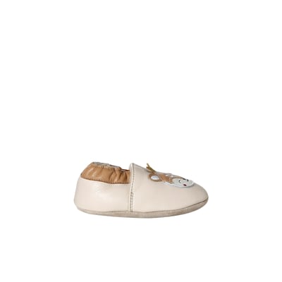 Chaussons cuir souple VERTBAUDET