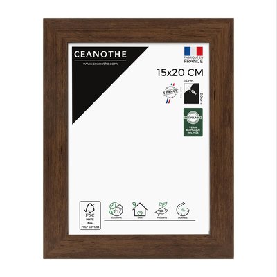 Cadre Photo Design 15x20 Cm Bois Reconstitué Fsc ETERNEL CEANOTHE