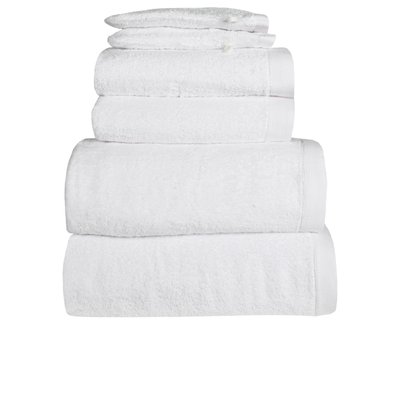 Ensemble de bain 6 pièces 500 g/m² STUDIO (2 draps de douche +2 serviettes de toilette + 2 gants) SENSEI MAISON