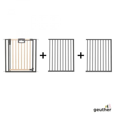 Barrière de porte à pression Easylock Plus bois/metal 208,5 cm 216,5 cm GEUTHER
