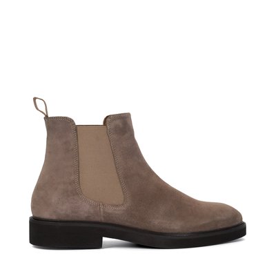 Bottines Chelsea épaisses en daim - CREW DUNE LONDON