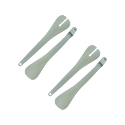 Set de 2 ustensiles de cuisine couverts à salade BASIC FACKELMANN