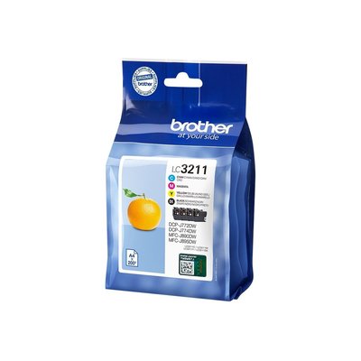 Cartouche d'encre LC3211 (N/C/M/J) BROTHER
