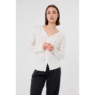 Cardigan ajouré à col festonné JANNA ARTLOVE