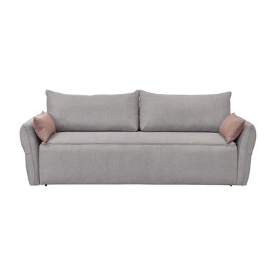 Canapé convertible 3 places avec coffre et surmatelas L238 cm - LAGOS CALICOSY