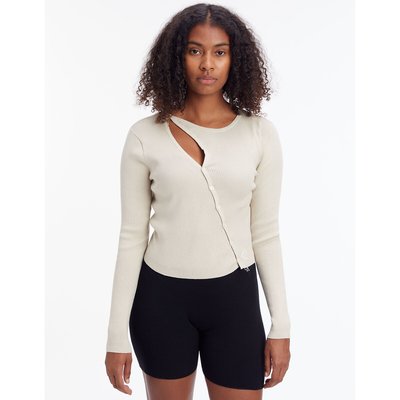 Gilet asymetrique femme La Redoute