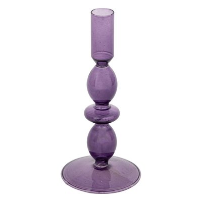 Bougeoir verre DEEP PURPLE ATMOSPHERA