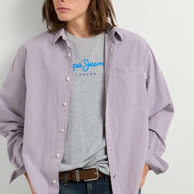 Chemise Coupe Regular À Carreaux En Popeline PEPE JEANS