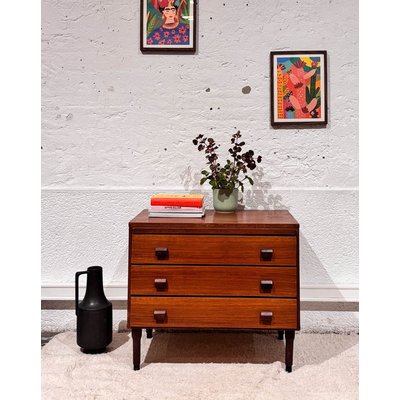 Commode en teck Olga N°216 - Bon état DEBONGOUT