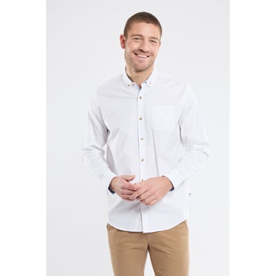 Chemise unie en coupe droite EDGAR BERMUDES