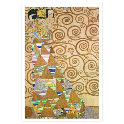 Affiche Study for Expectation par Gustav Klimt HEXOA