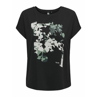 Weites T-Shirt Aubry-Blur On mit Rundhalsausschnitt ONLY PLAY