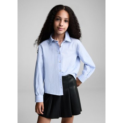 Jupe plissee cuir La Redoute