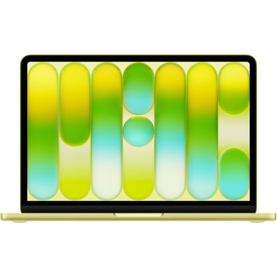 Ordinateur Apple Neo Puce A18 Pro CPU 6 / GPU 5 coeurs Mémoire RAM 8Go Stockage 256Go SSD Jaune agrume APPLE