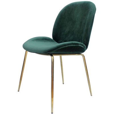 Chaises en métal, velours (lot de 2), Charlize ARTE ESPINA