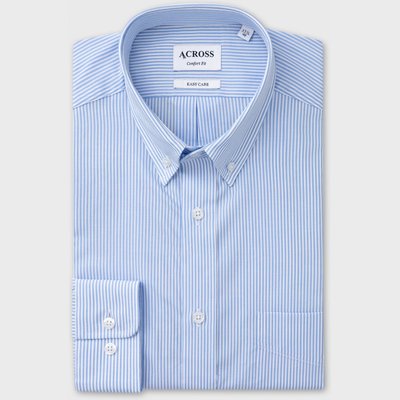 Chemise Confort fit easy care à rayures ACROSS