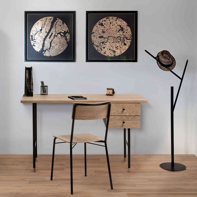 Bureau 2 tiroirs TERRE DE NUIT