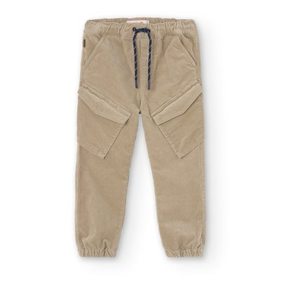 Pantalon cargo en velours côtelé BOBOLI