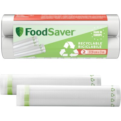 Sac sous vide FSRE2802X01 2 rouleaux 28cm X 3m FOODSAVER