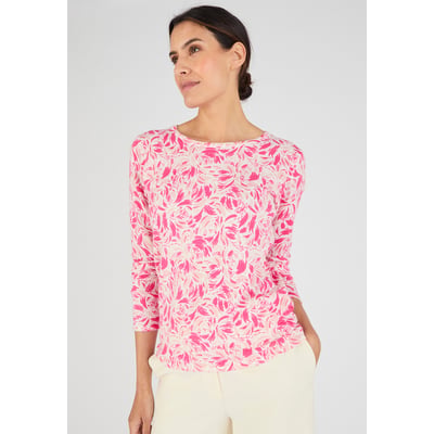 Pull maille fine uni ou imprimé DAMART