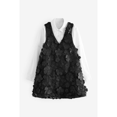 Robe et chemise à fleurs effet 3d, ensemble NEXT