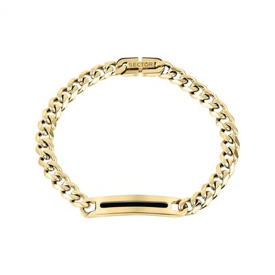 Bracelet homme en acier et email SECTOR