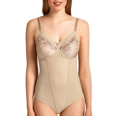 Body sans armatures avec plastron ventral gainant SAFINA ANITA