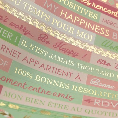 Set personnalisation Bullet journal Wellness DRAEGER PARIS