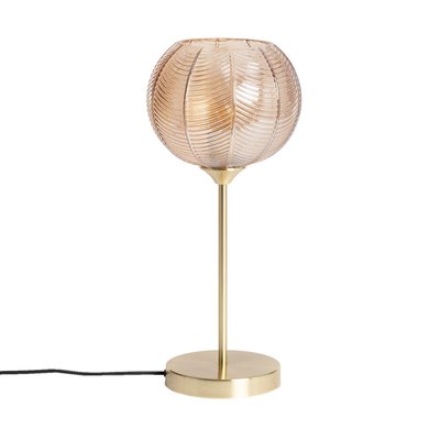 Lampe de table intérieur métal et verre Ø20cm BASILE SWEEEK