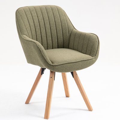 Fauteuil de salle à manger rotatif scandinave, CARSON MEUBLES COSY