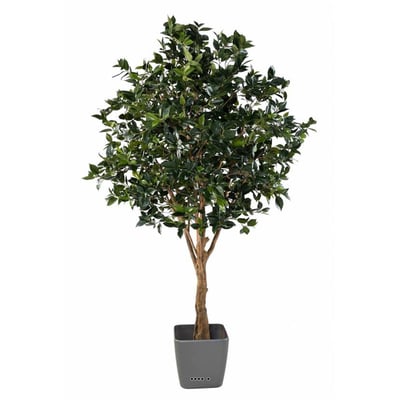 Arbre fruitier artificiel en pot H 280 cm feu ARTIFICIELLES