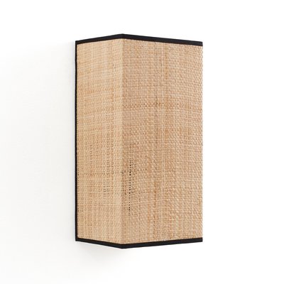 Applique rectangulaire en raphia, Dolkie LA REDOUTE INTERIEURS
