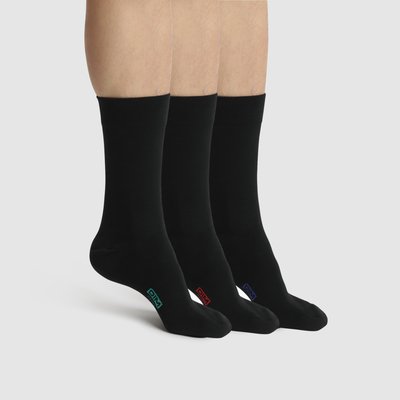 Lot de 3 paires de chaussettes classiques coton DIM