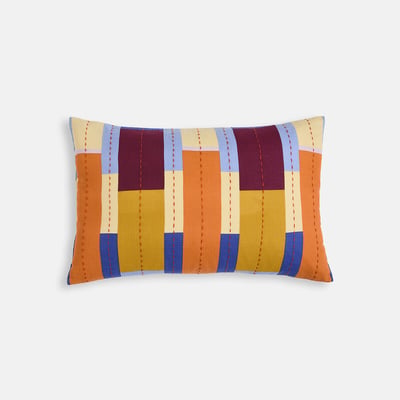 Blikka Cotton Muslin Rectangular 60 X 40cm Cushion Cover LA REDOUTE INTERIEURS