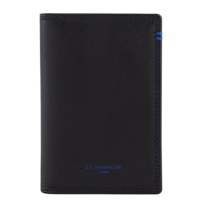 Porte cartes vertical en cuir lisse MARTIN LE TANNEUR