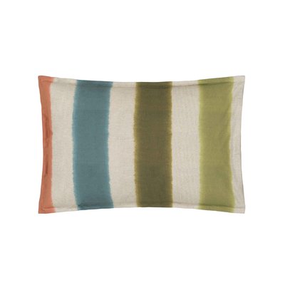 Taie d'oreiller imprimée en percale de coton, MIRMANDE MOSS DESIGNERS GUILD