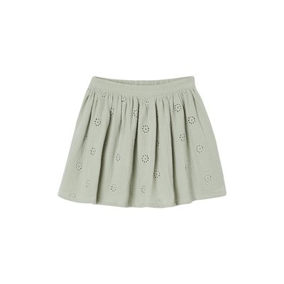 Jupe en broderie anglaise gaze de coton VERTBAUDET