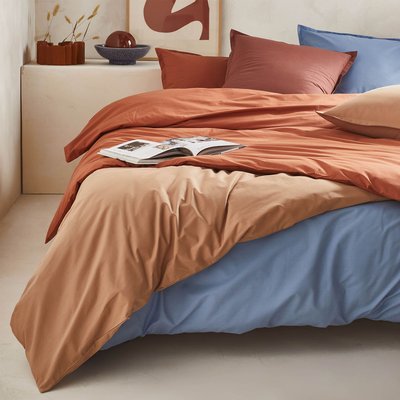 Housse de couette unie en percale de coton, PREMIÈRE ESSIX