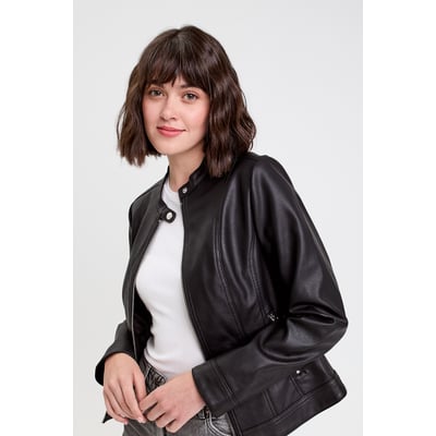 Veste droite zippée CACHE CACHE