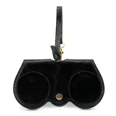 Etui à lunettes en cuir grainé PEANUT OH MY BAG