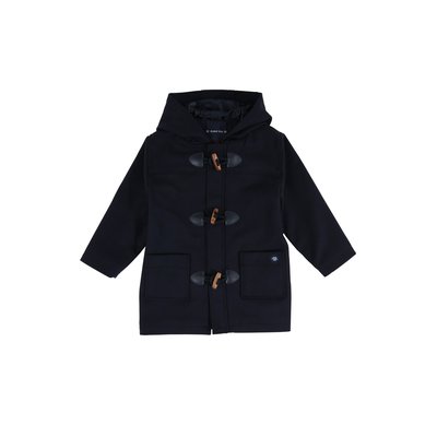 Dufflecoat zippé à capuche KIDS ARMOR-LUX