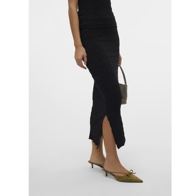VMREGINA Taille haute Jupe midi Jupe VERO MODA